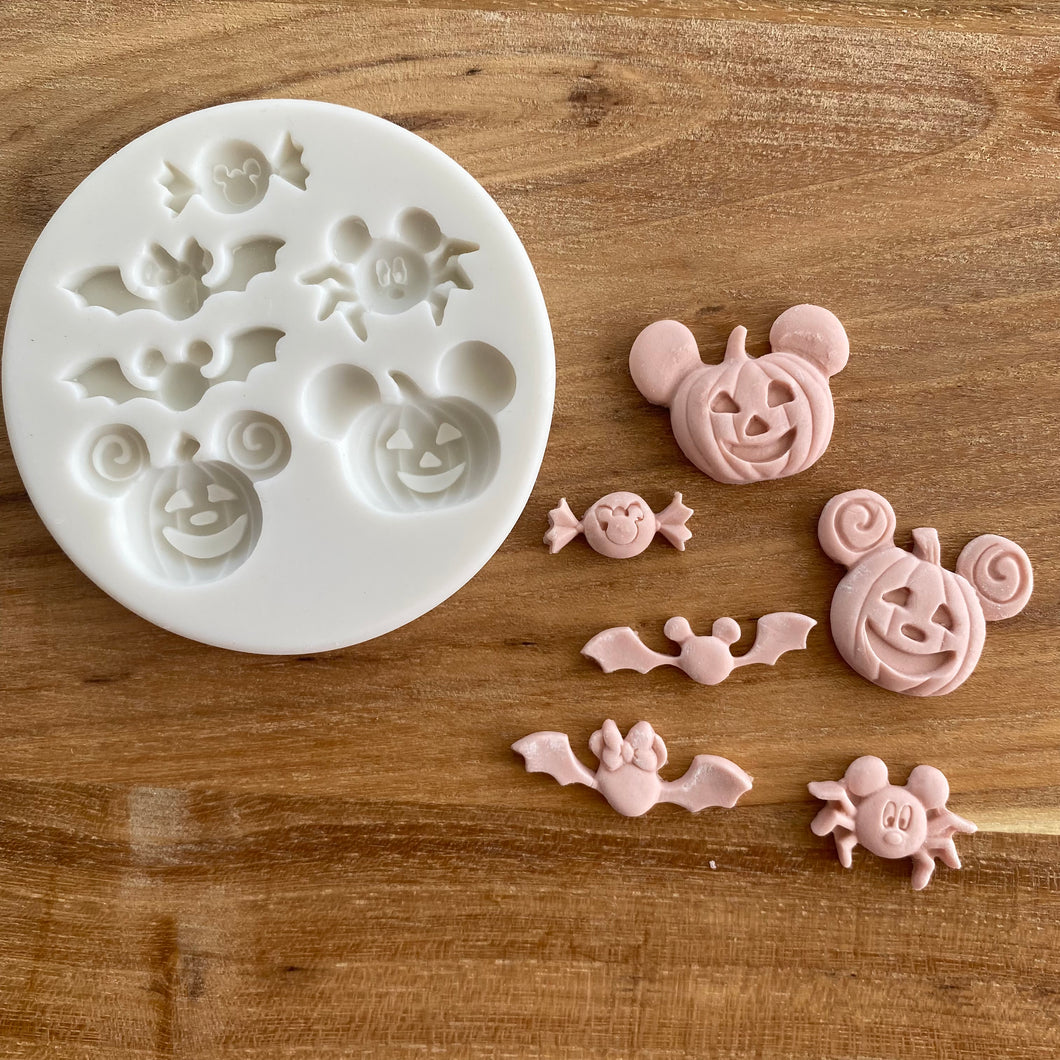 Mouse Ears & Bats Silicone Mould